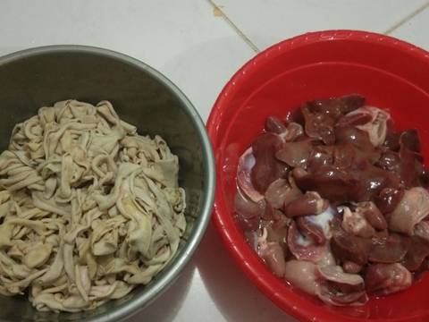 Empal jeroan ayam recipe step 1 photo