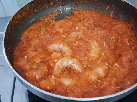 Udang Saus Padang recipe step 11 photo