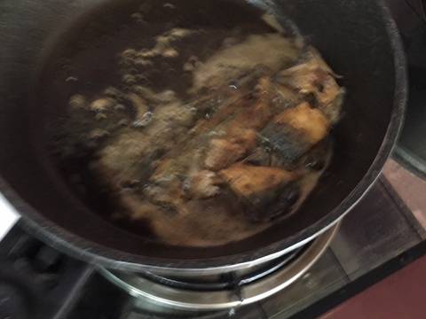 Ikan peda' tumis daun kemangi recipe step 4 photo