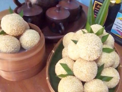 Onde onde isi kacang hijau anti gagal recipe step 6 photo