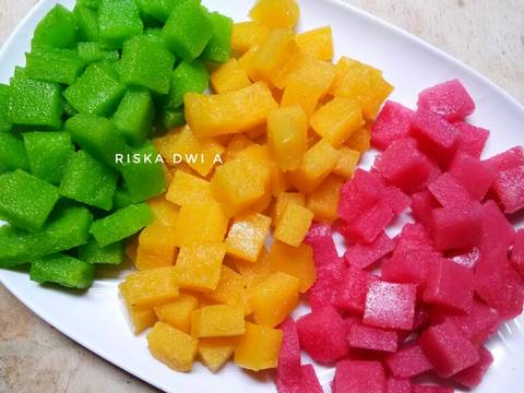 Cenil Singkong Pelangi recipe step 4 photo