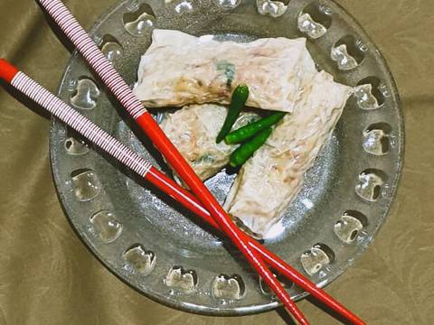 Kulit Tahu Isi Kornet recipe step 6 photo