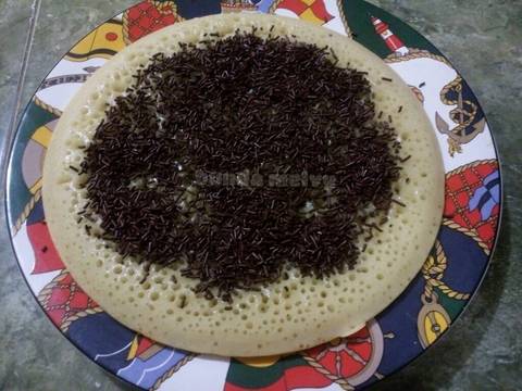 Terang Bulan pandan teflon eggless (no proofing) #KamisManis