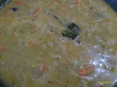 Sambal Tumpang Taoge Wortel recipe step 8 photo