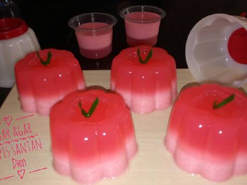Agar agar lapis santan
