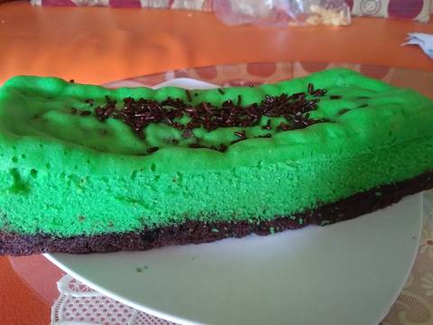 Browkat pandan kukus no mixer recipe step 3 photo