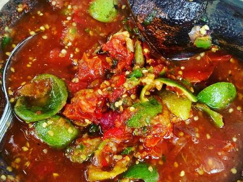 Sambal jatake (gandaria) recipe step 7 photo