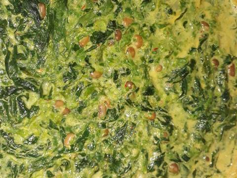 Lodeh daun ketela pohon dan kacang merah (lotho) recipe step 6 photo