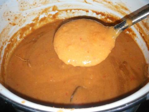 Gado - Gado Sidoarjo Jatim(Bumbu Kacang Dg Ubi Orange) recipe step 7 photo