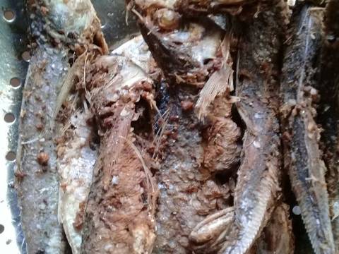 Peda asin sambal pete recipe step 2 photo