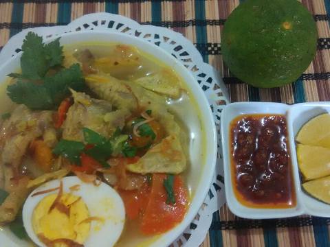 Soto lamongan ala rumahan