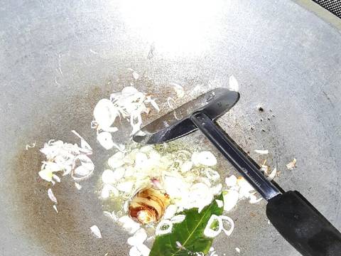Tumis Bunga Pepaya Pete recipe step 3 photo