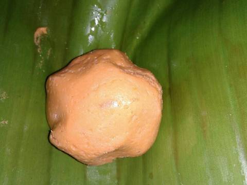 Mendut Ubi Kuning Isi Unti (#postingrame2_recook umbiumbian) recipe step 5 photo