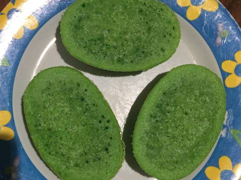 Bika ambon pandan kukus mini recipe step 12 photo