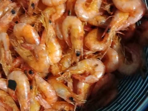 Lawa timun rumput laut with udang recipe step 1 photo