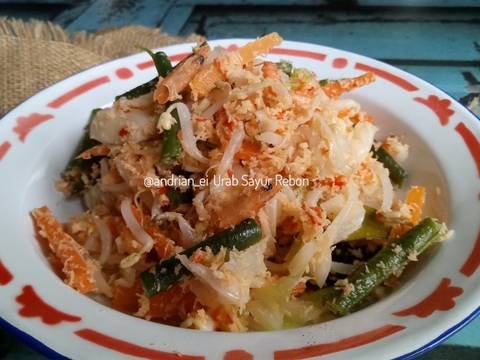 Urab Sayur Rebon recipe step 4 photo