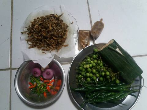 Tauco teri tempe Rimbang recipe step 2 photo
