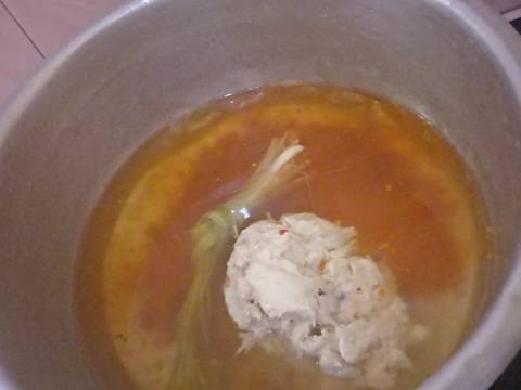 Tempoyak ikan patin recipe step 3 photo