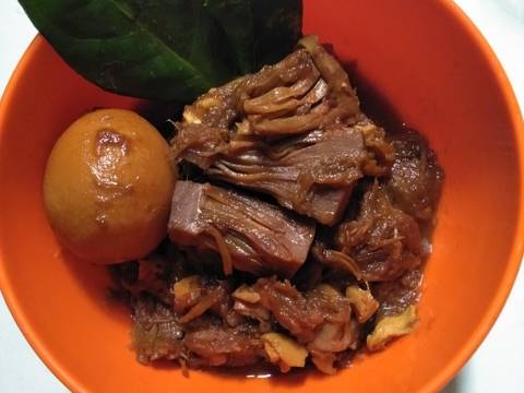 Gudeg sukakudong recipe step 7 photo