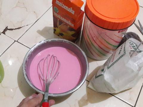 Mochi isi coklat meses recipe step 1 photo