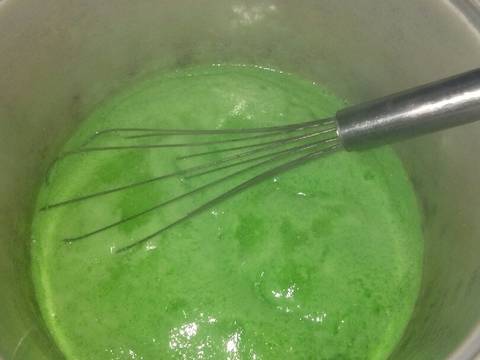 Puding santan Pandan recipe step 5 photo