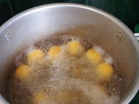 Klepon/onde-onde/buah melaka labu manis enak recipe step 4 photo