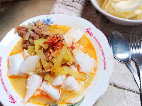 Ketupat Sayur Daging Kambing recipe step 5 photo