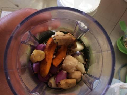 Tongseng ayam rendah kalori fiber creme recipe step 1 photo
