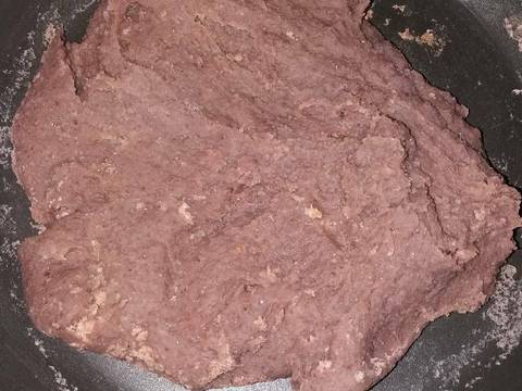 Mochi isi pasta kacang merah recipe step 5 photo