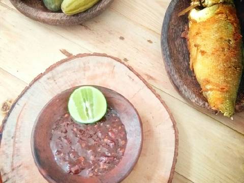 Sambel petis recipe step 3 photo