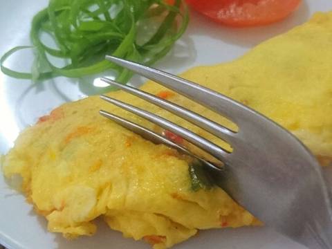 6. Simple Vegetables Omellet