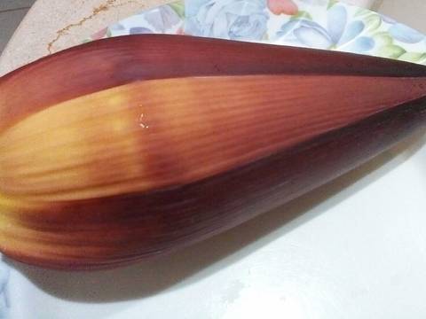 Bothok Ontong (jantung pisang) #indonesiamemasak recipe step 2 photo