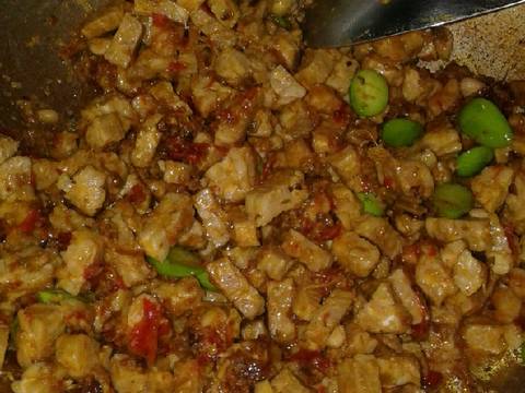 Ketupat sayur kacang merah campur sumsum kambing pedas recipe step 5 photo