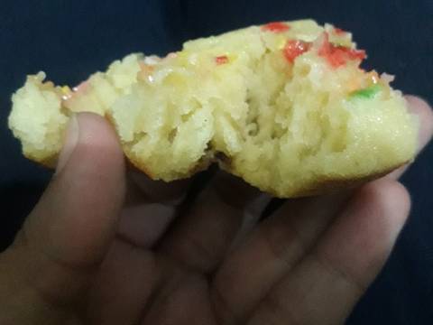 Kue Cubit Rainbow recipe step 6 photo