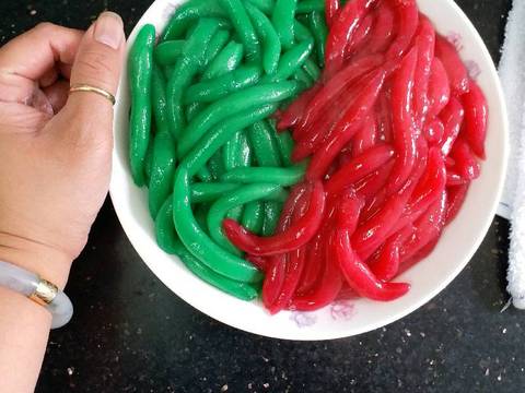 Cenil abang ijo recipe step 6 photo