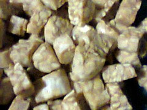 Tumis tempe & rimbang masak pedas recipe step 2 photo