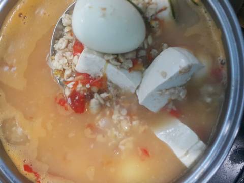 Sambel tumpang tahu telur recipe step 3 photo