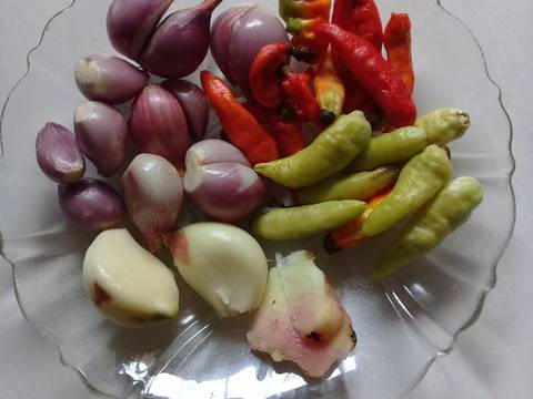 Oblok-oblok puthut dan petai cina recipe step 2 photo
