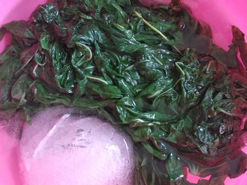 Gulai daun singkong teri medan recipe step 2 photo