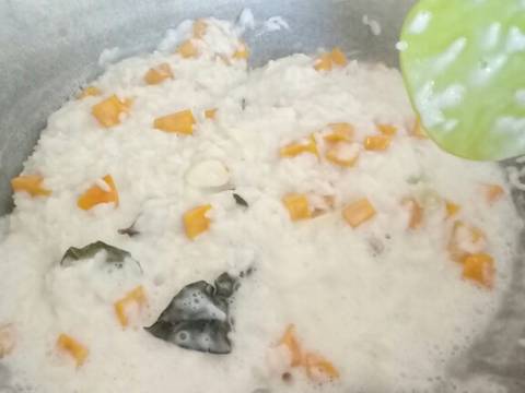 Nasi Uduk Labu Kuning recipe step 4 photo