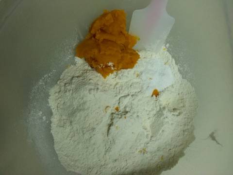 Mantau labu kuning recipe step 2 photo