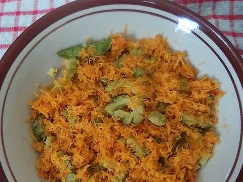 Pare Bumbu Urap recipe step 4 photo