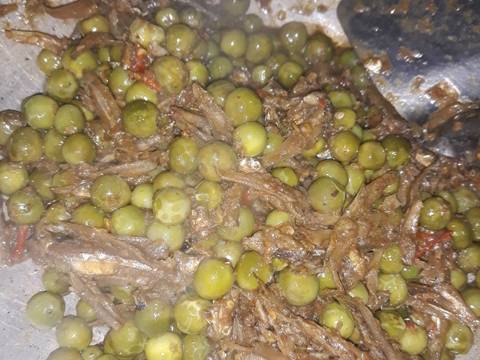 Sambel goreng teri dan terong pipit (pokak) recipe step 5 photo