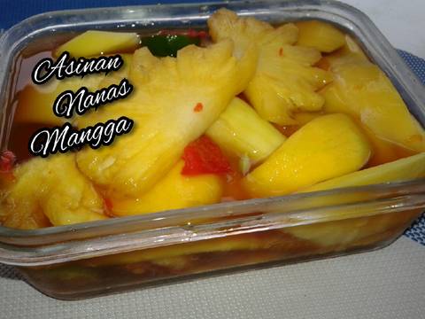 Asinan nanasðdan mangga recipe step 3 photo