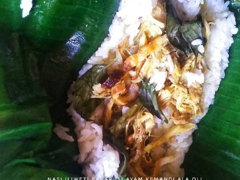Nasi (Liwet) Bakar Isi Ayam Suir Kemangi #SelasaBisa