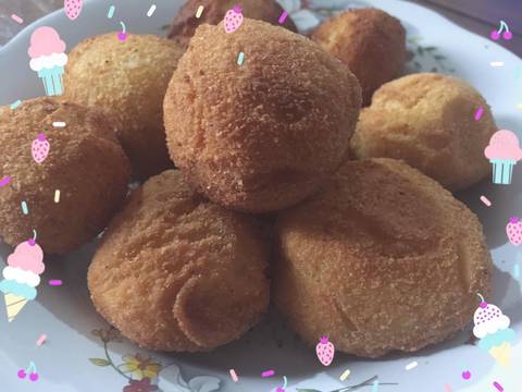 Roti kabocha goreng isi keju made by mami aelÃ°Å¸ËÂ recipe step 5 photo