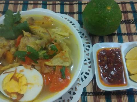 Soto lamongan ala rumahan