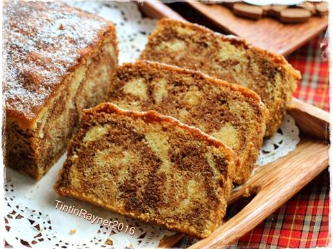 Resep Marble Butter Cake new recipe oleh Tintin Rayner 