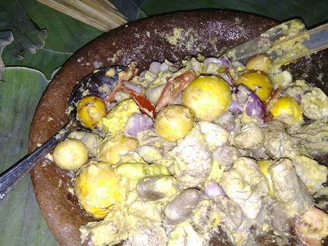 Pepes jerohan/bothok jeroan recipe step 2 photo