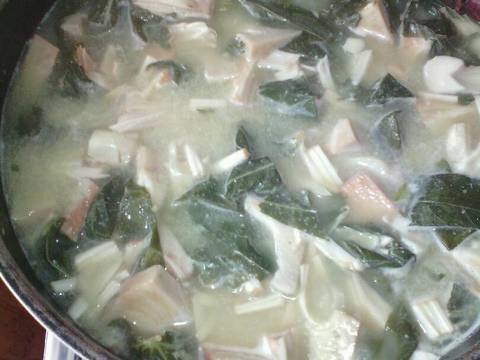 Gudeg nangka daun singkong recipe step 5 photo